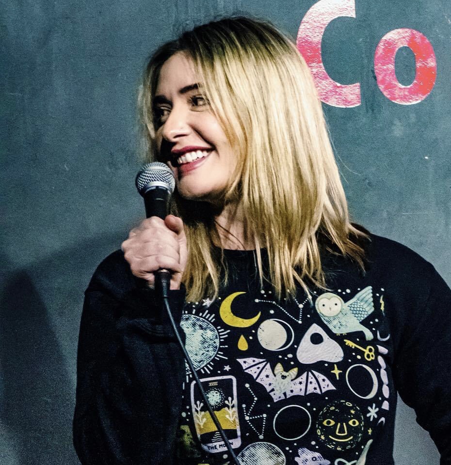 Lauren at comedy club
